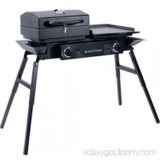 Blackstone 1555 Tailgater Gas Grill and Griddle Combo